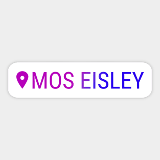 Instagram Location Mos Eisley Sticker